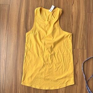 Barr Activewear Yellow Sleeveless Women's Top